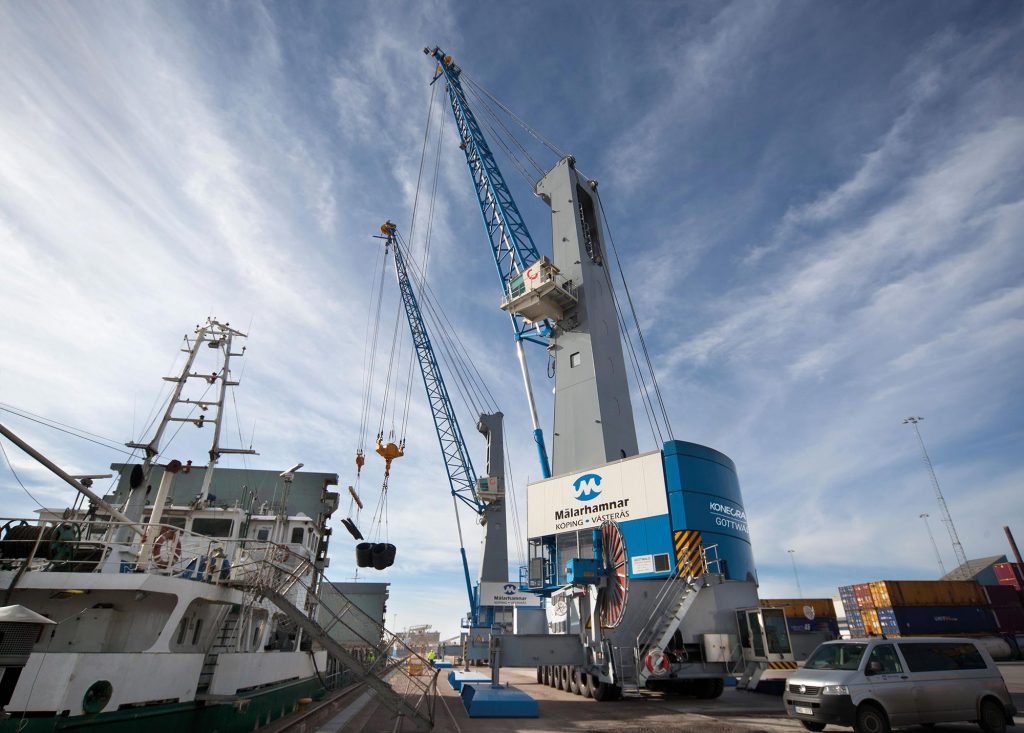 Konecranes Gottwald mobile harbor crane