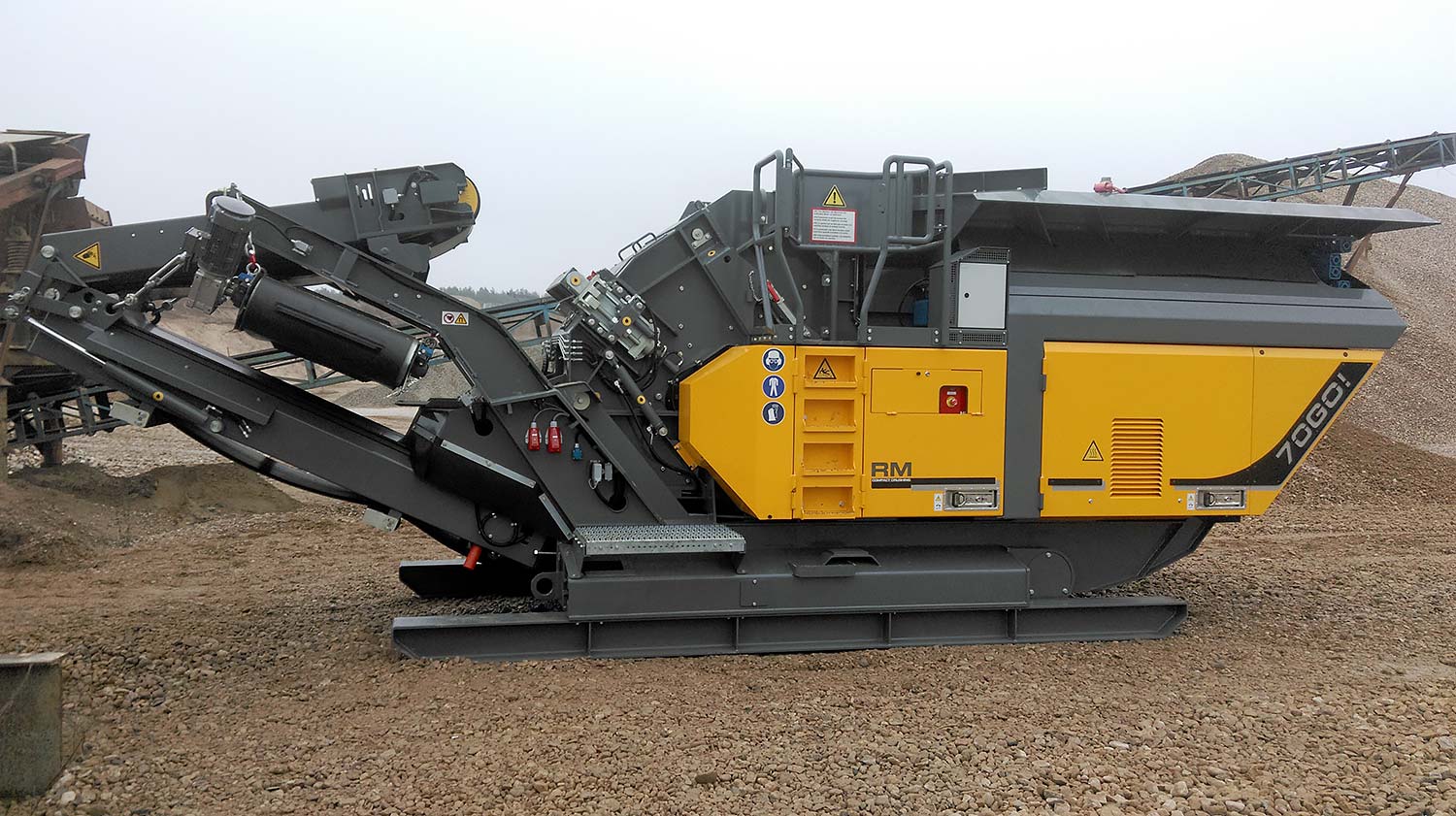 Naujas elektrinis RM rotorinis trupintuvas RM70GO!